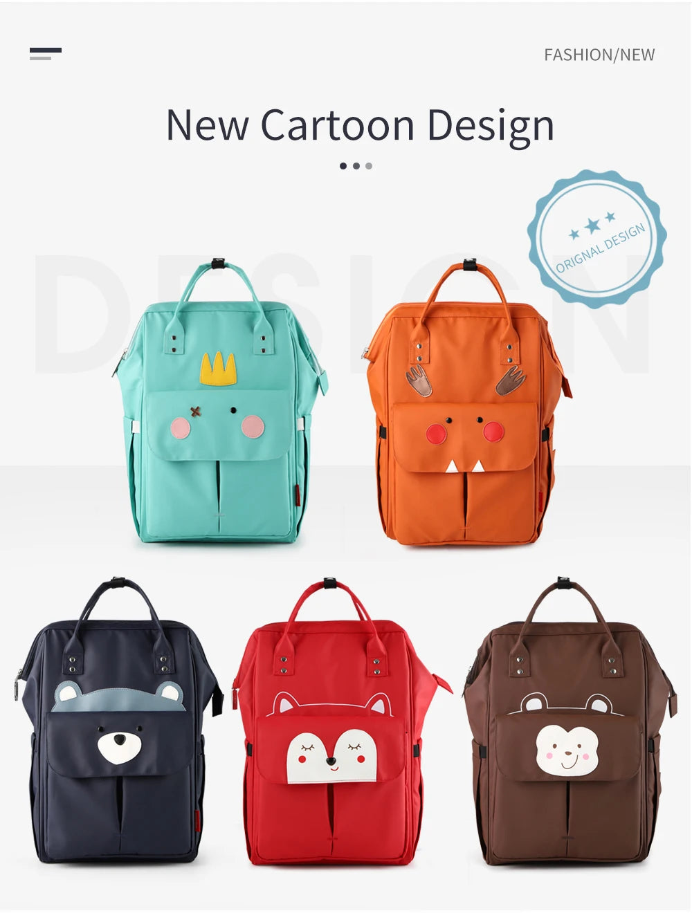 Waterproof Diaper Backpack