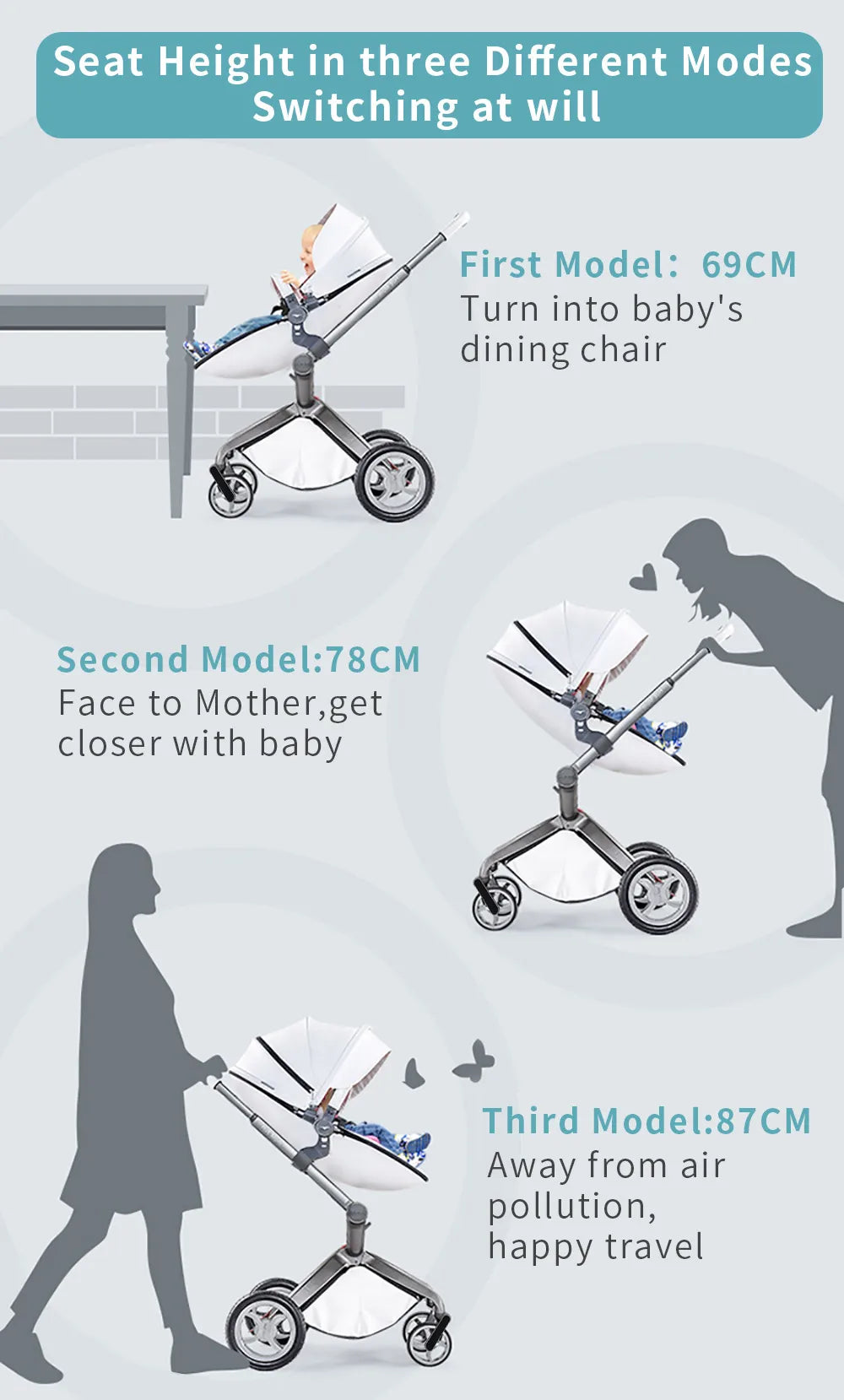 Hot Mom F22 Baby Stroller