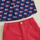 Baby Boy 4th of July Set