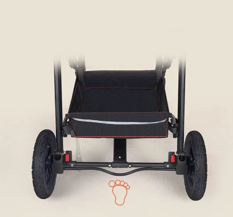 2-in-1 Twin Baby Stroller