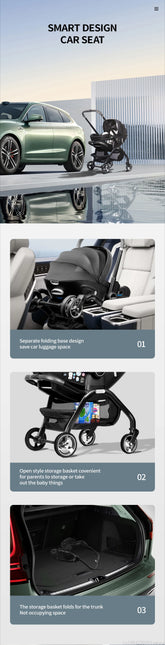 3-in-1 Baby Stroller