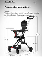 Light Foldable Baby Stroller