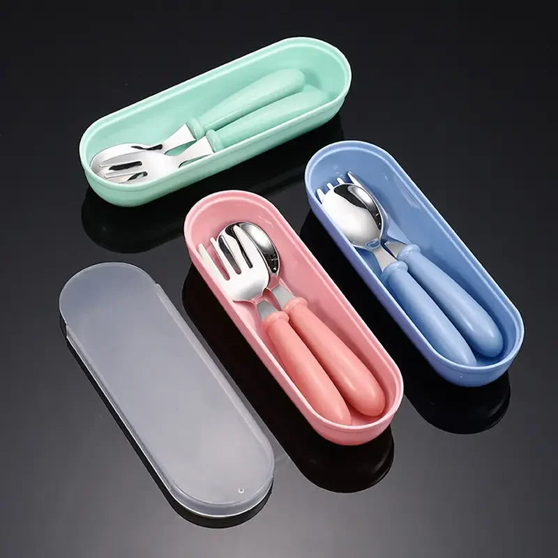 Stainless Steel Baby Cutlery Set