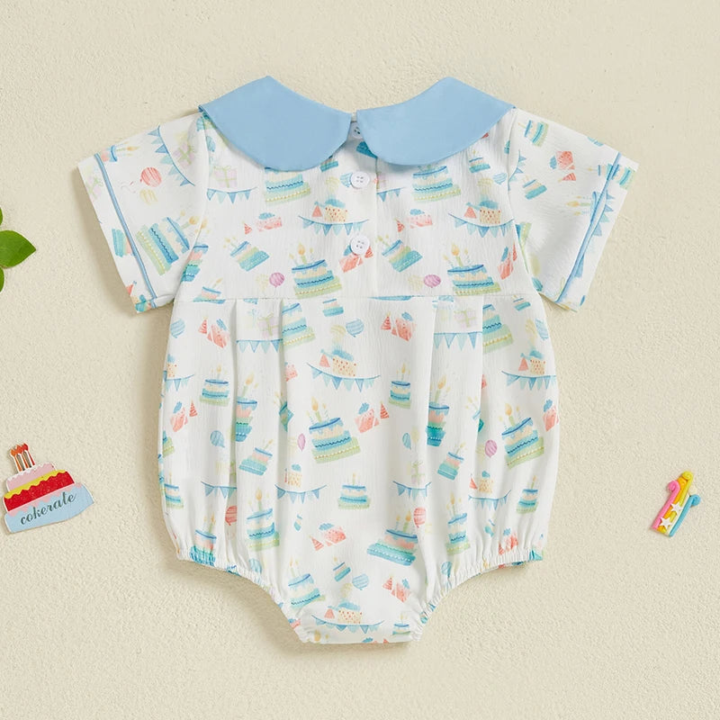 Pudcoco Baby Boy Romper