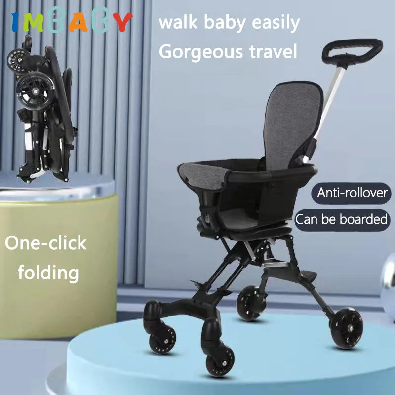 Light Foldable Baby Stroller