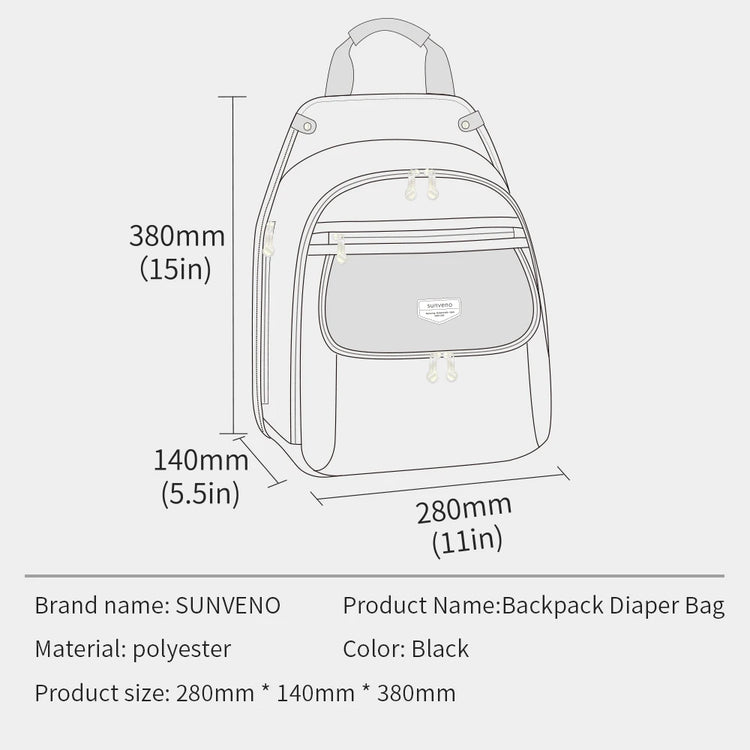 Sunveno Organizer Backpack