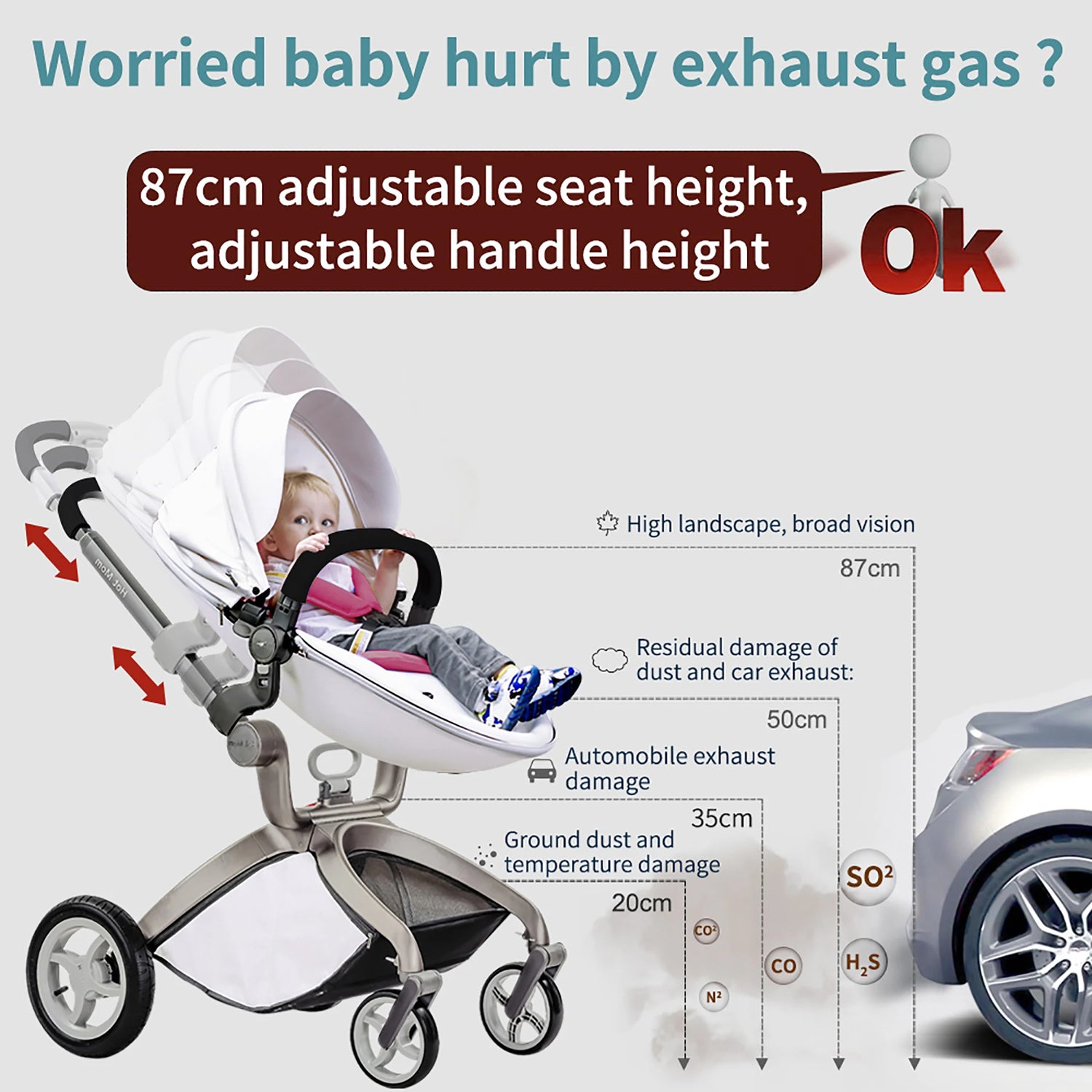 Hot Mom F22 Baby Stroller