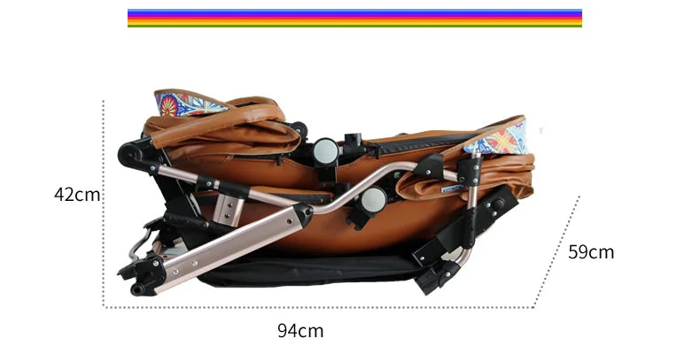 NEW 2-in-1 Twin Baby Stroller