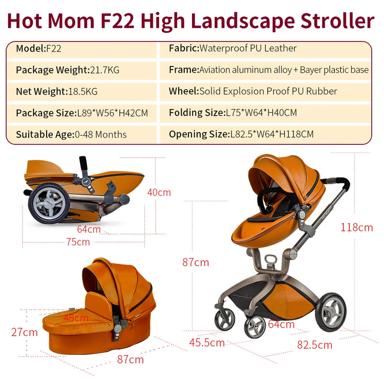 Hot Mom F22 Baby Stroller