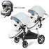 2-in-1 Twin Baby Stroller