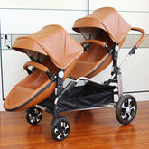 2-in-1 Twin Baby Stroller