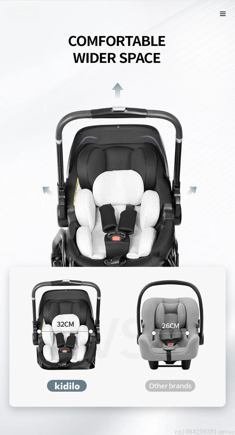 3-in-1 Baby Stroller