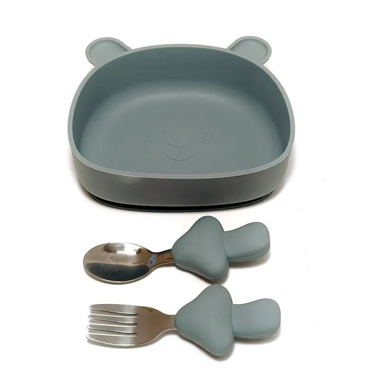Baby Silicone Bowl Set