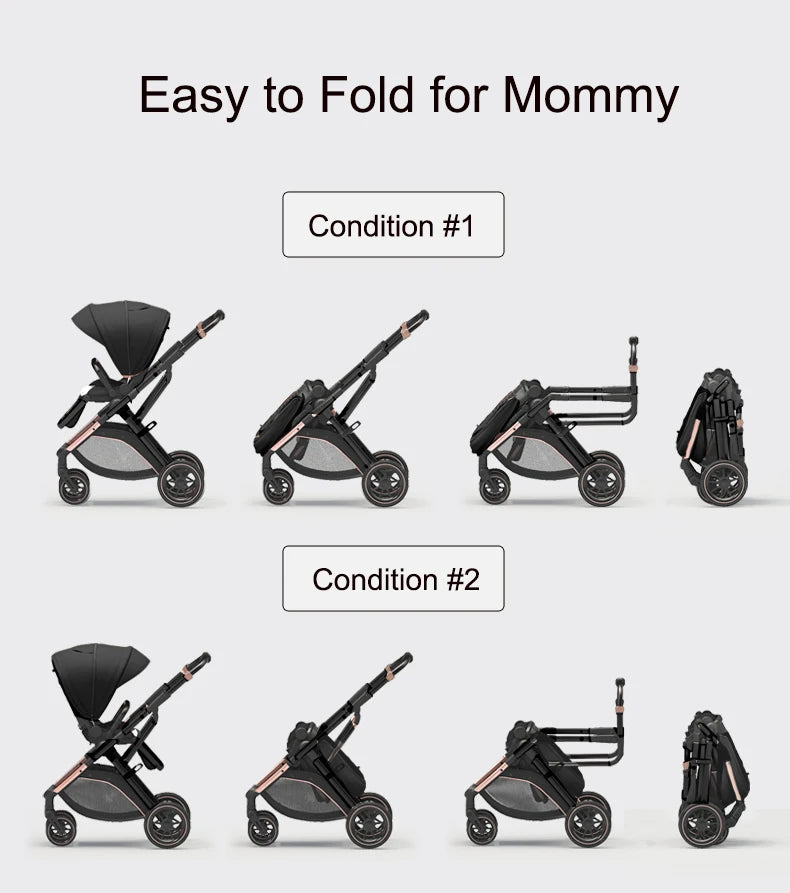 Ergonomic Baby Stroller