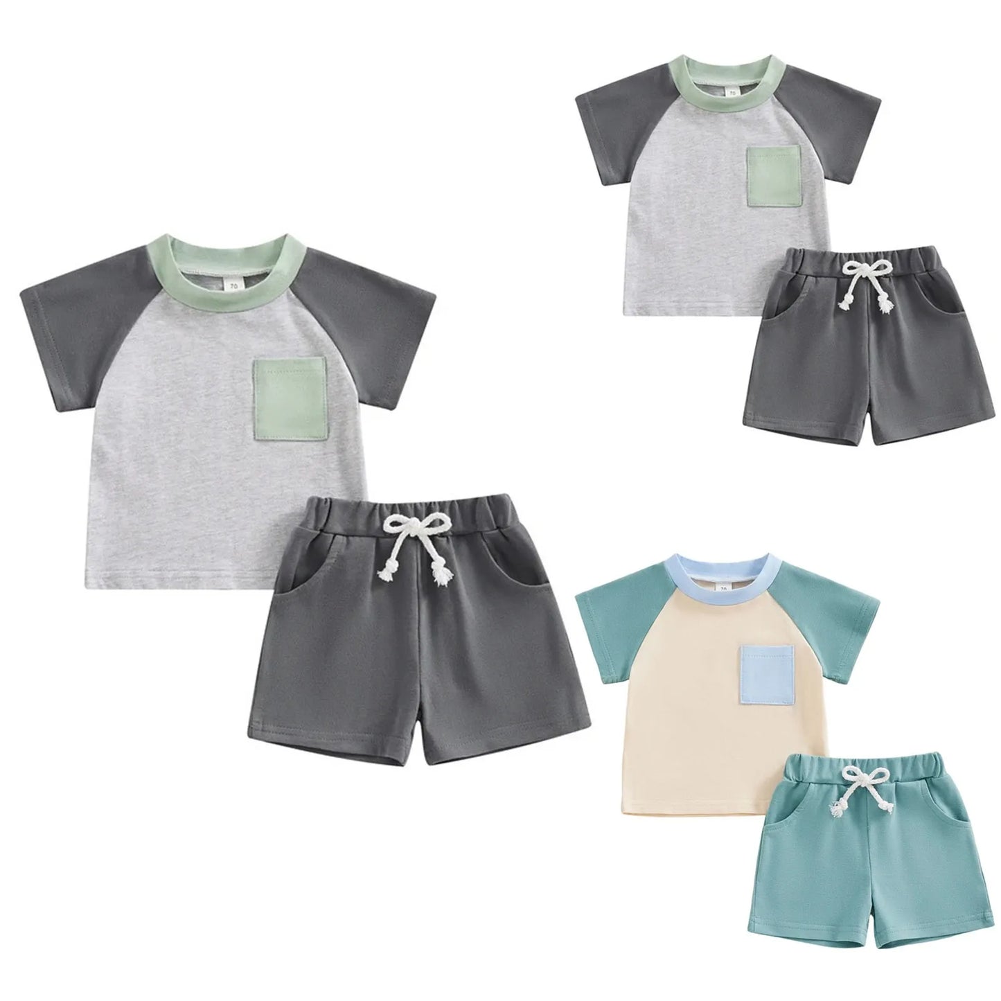 3-Piece Baby Boy Summer Outfit