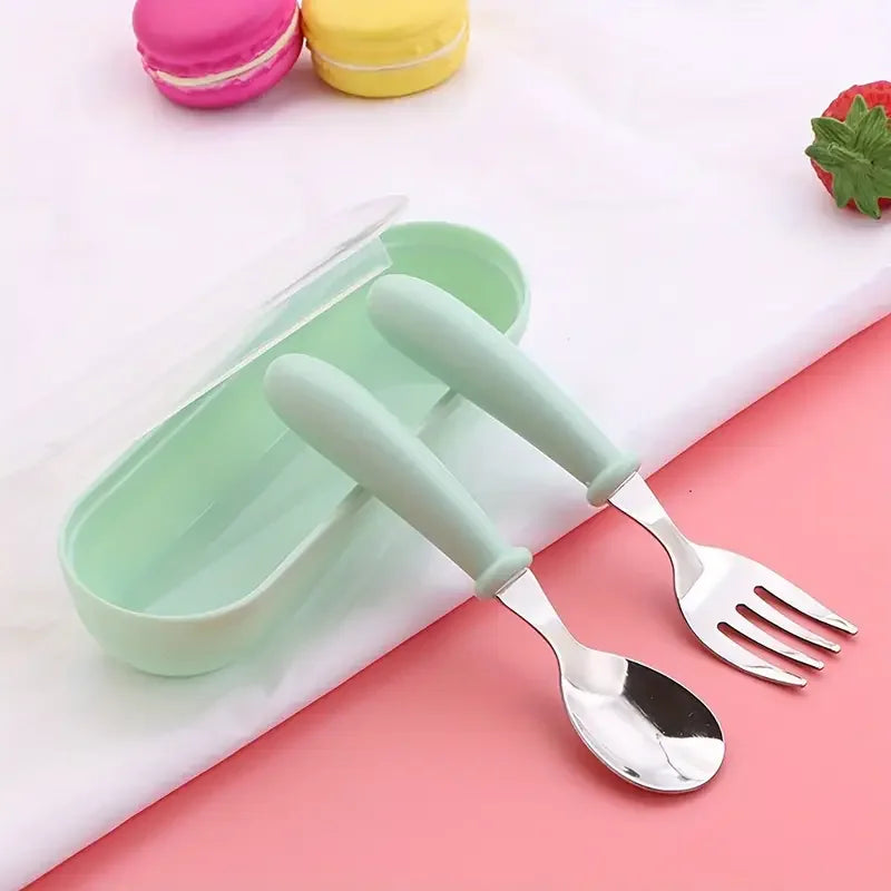 Stainless Steel Baby Cutlery Set