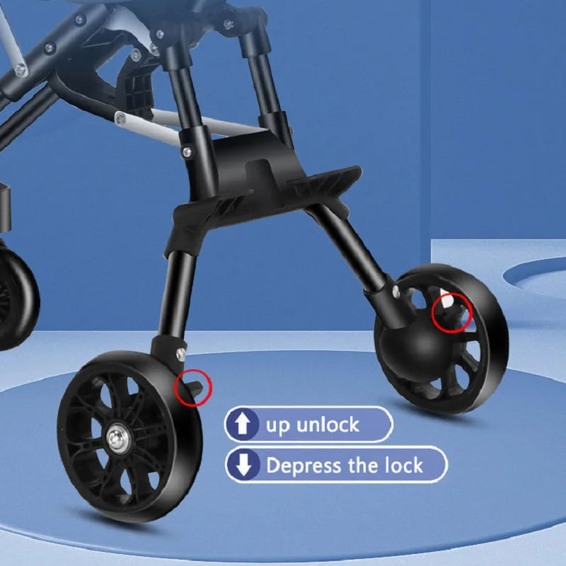 Light Foldable Baby Stroller