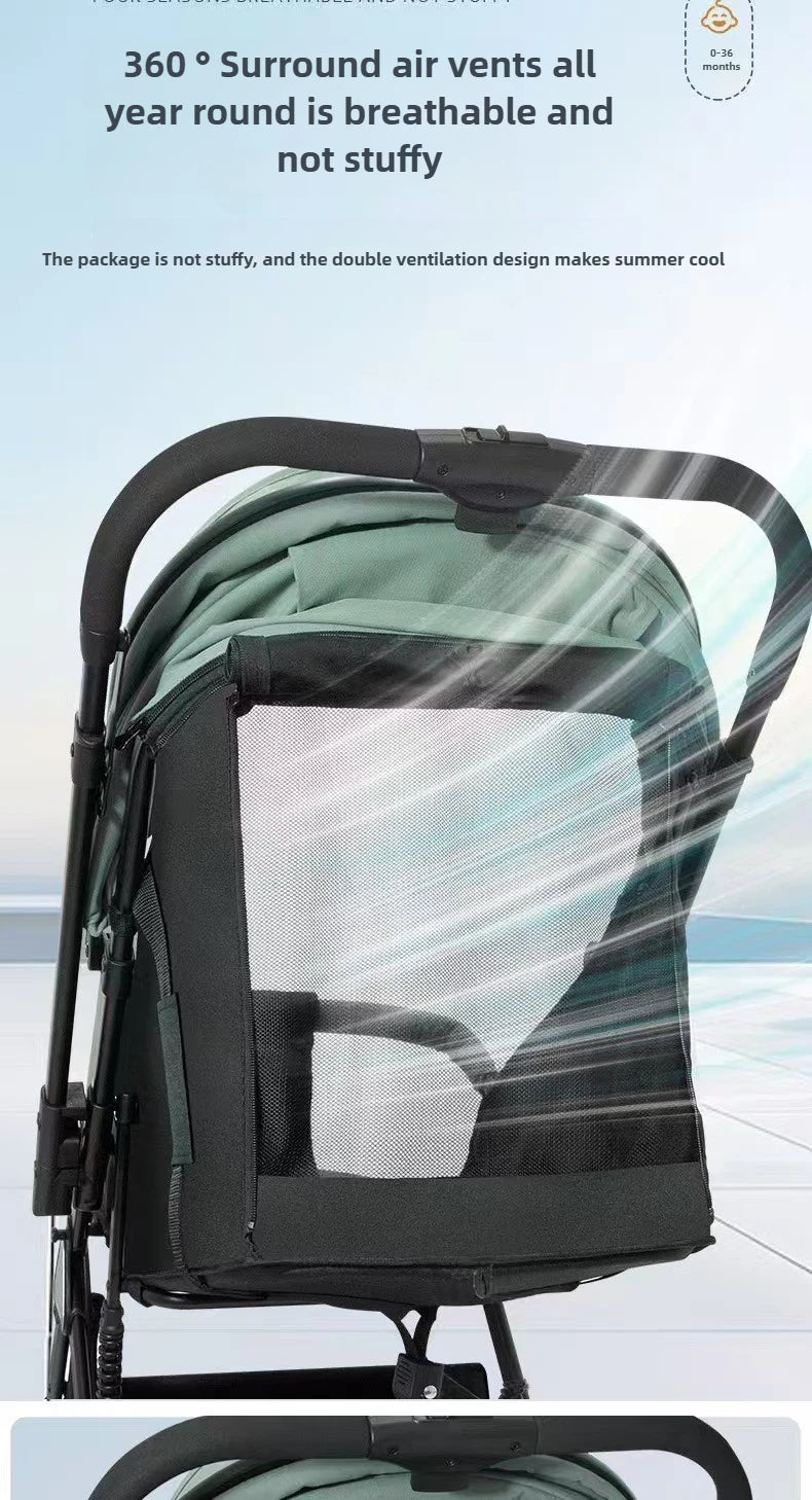 2025 QQ1 Foldable Baby Stroller