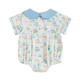 Pudcoco Baby Boy Romper