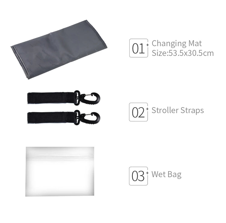 Waterproof Diaper Backpack