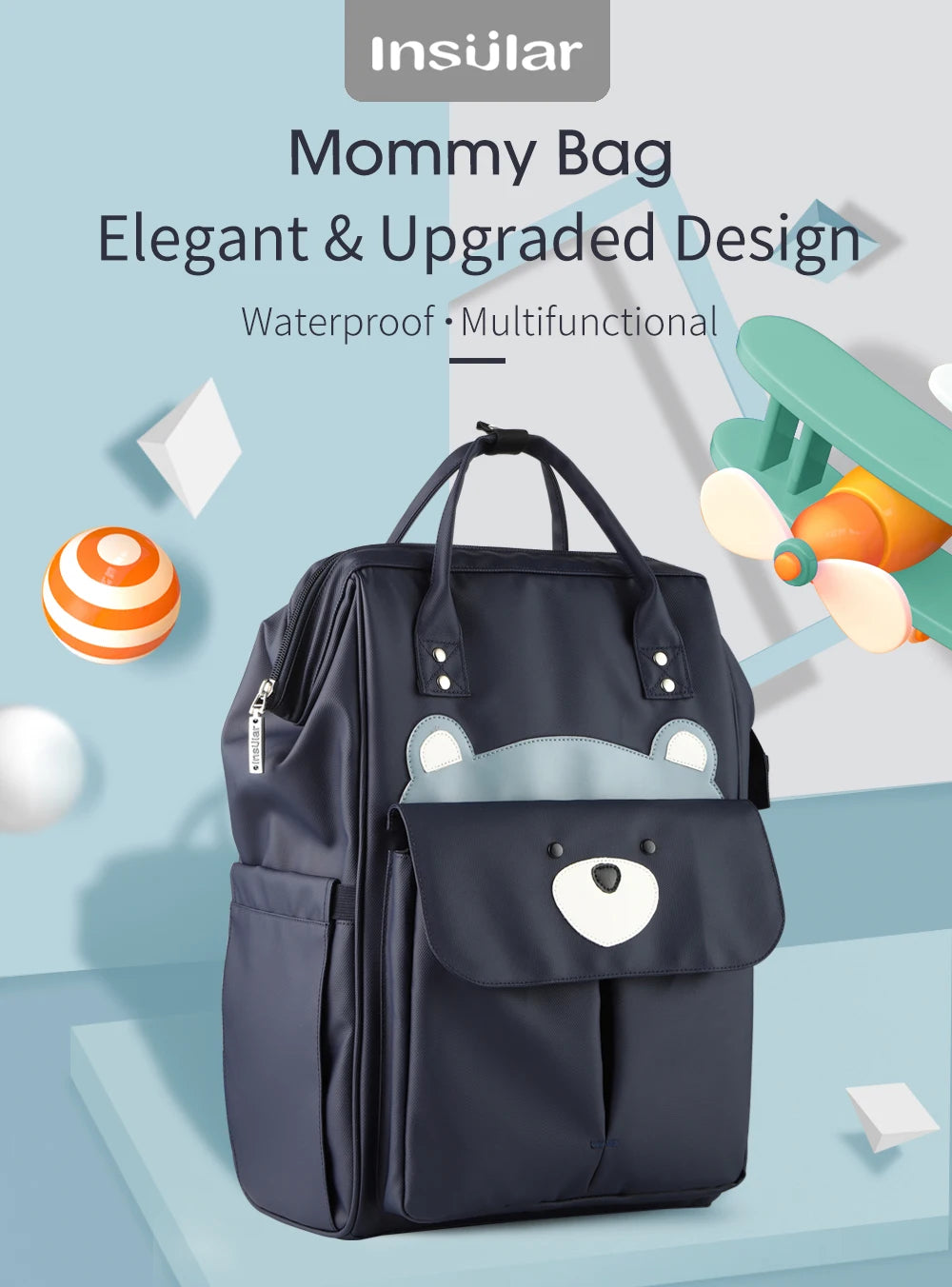 Waterproof Diaper Backpack