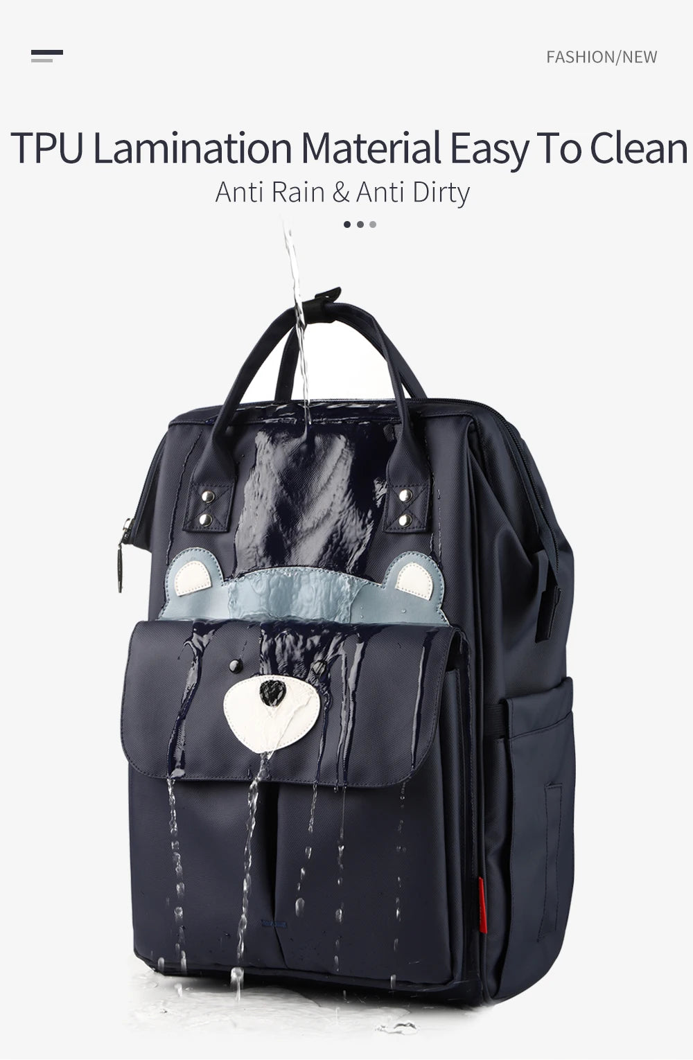 Waterproof Diaper Backpack