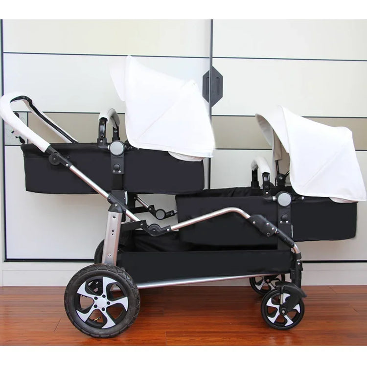 2-in-1 Twin Baby Stroller