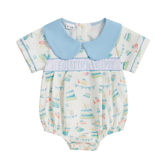 Pudcoco Baby Boy Romper