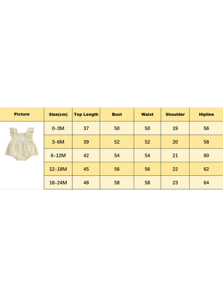 Infant Girl Summer Romper