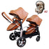 2-in-1 Twin Baby Stroller
