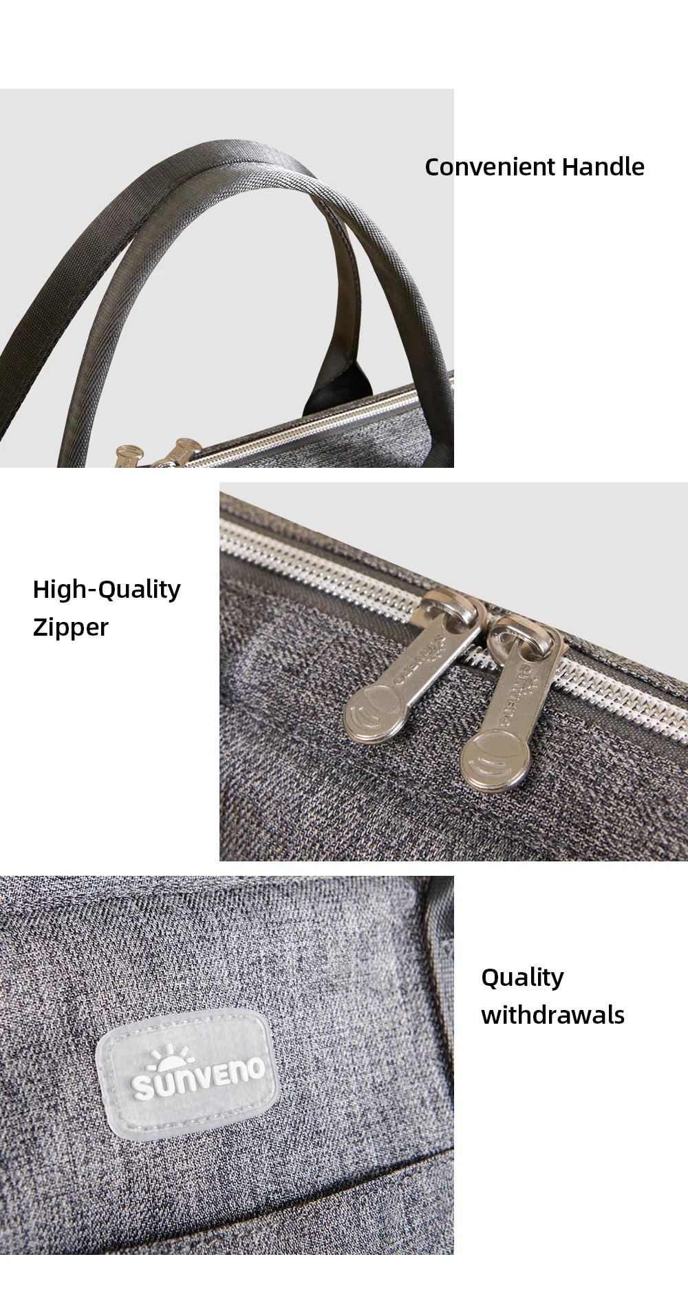 Sunveno Crossbody Diaper Bag