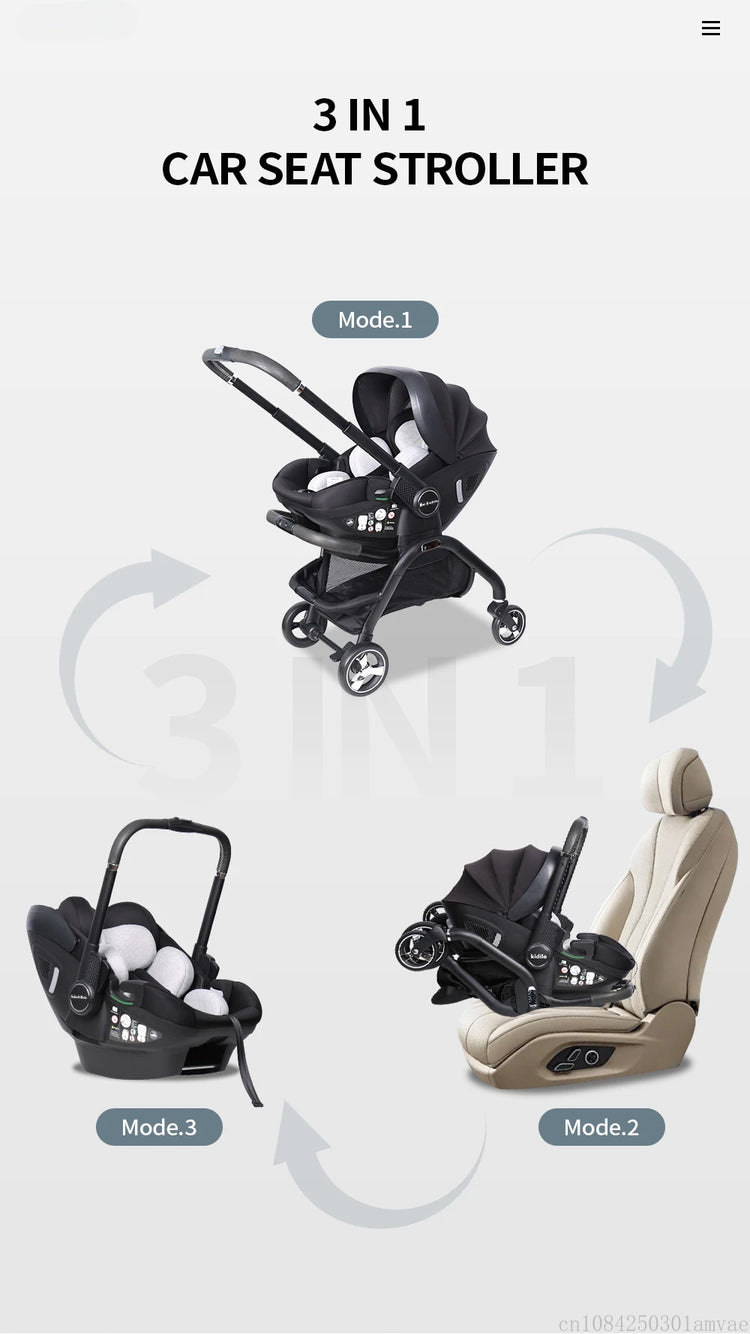 3-in-1 Baby Stroller