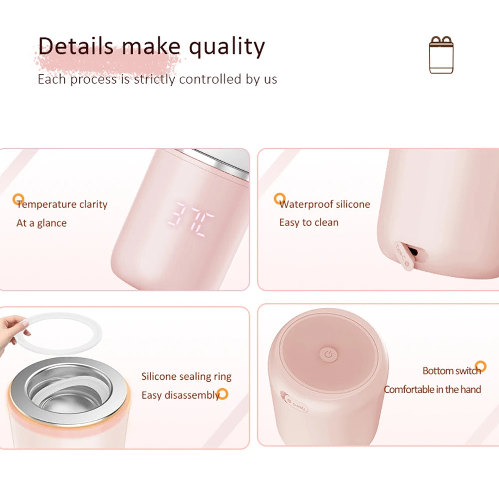 All-in-One USB Baby Bottle Warmer