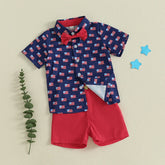Baby Boy 4th of July Set