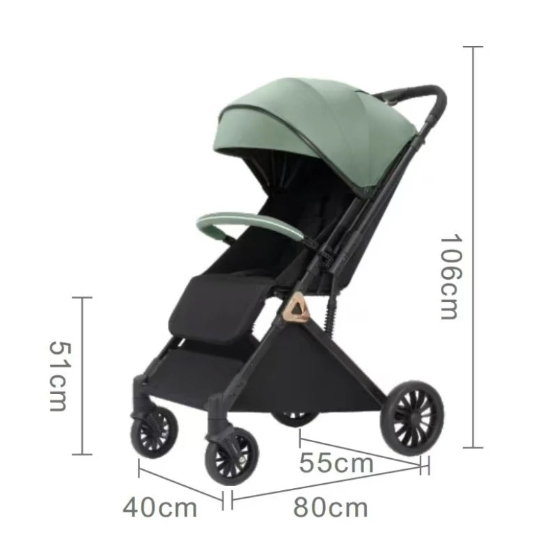 2025 QQ1 Foldable Baby Stroller