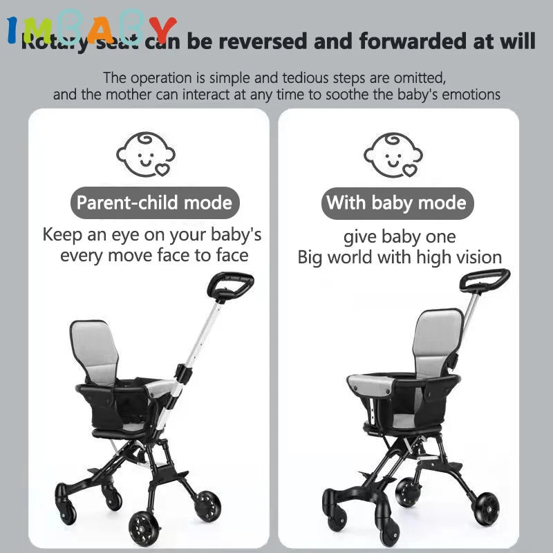 Light Foldable Baby Stroller