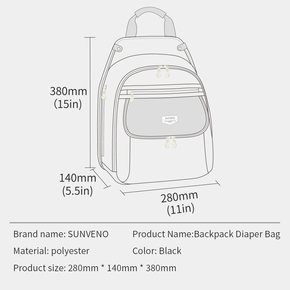 Sunveno Organizer Backpack