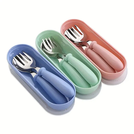 Stainless Steel Baby Cutlery Set