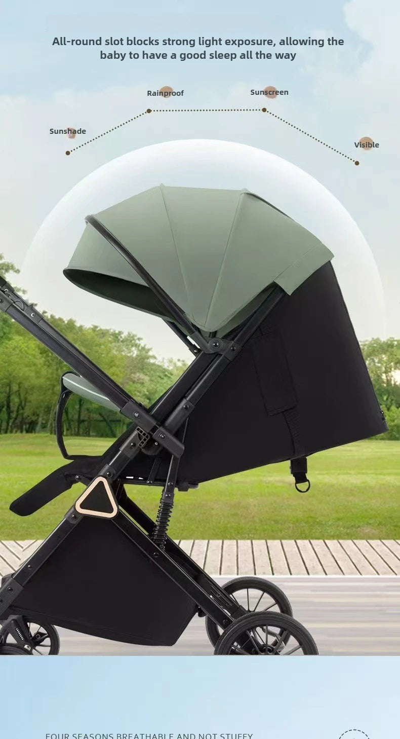 2025 QQ1 Foldable Baby Stroller