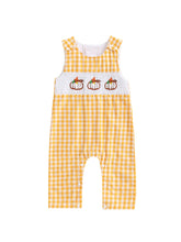Infant Baby Girl Plaid Romper