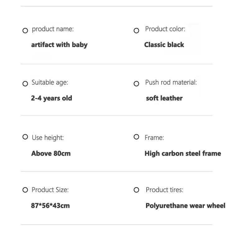 Light Foldable Baby Stroller