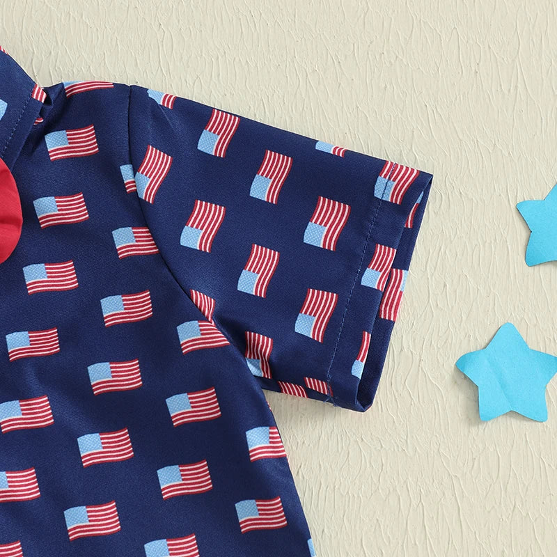 Baby Boy 4th of July Set