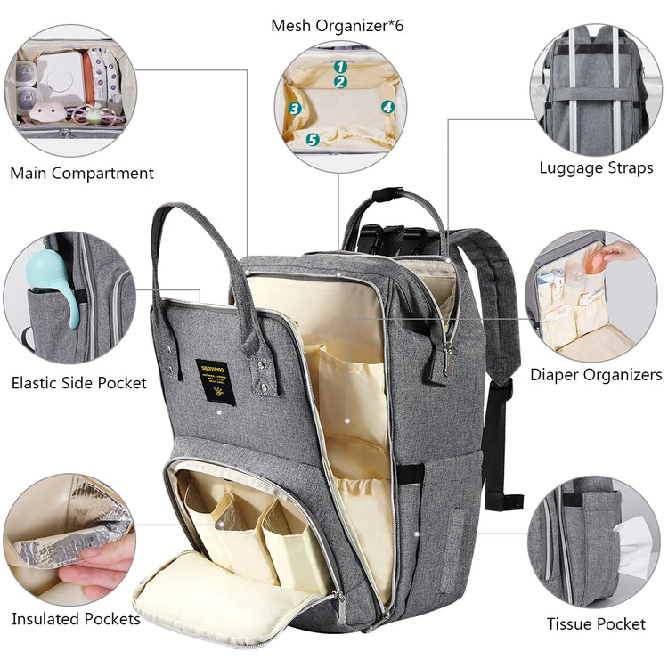 Sunveno Diaper Bag