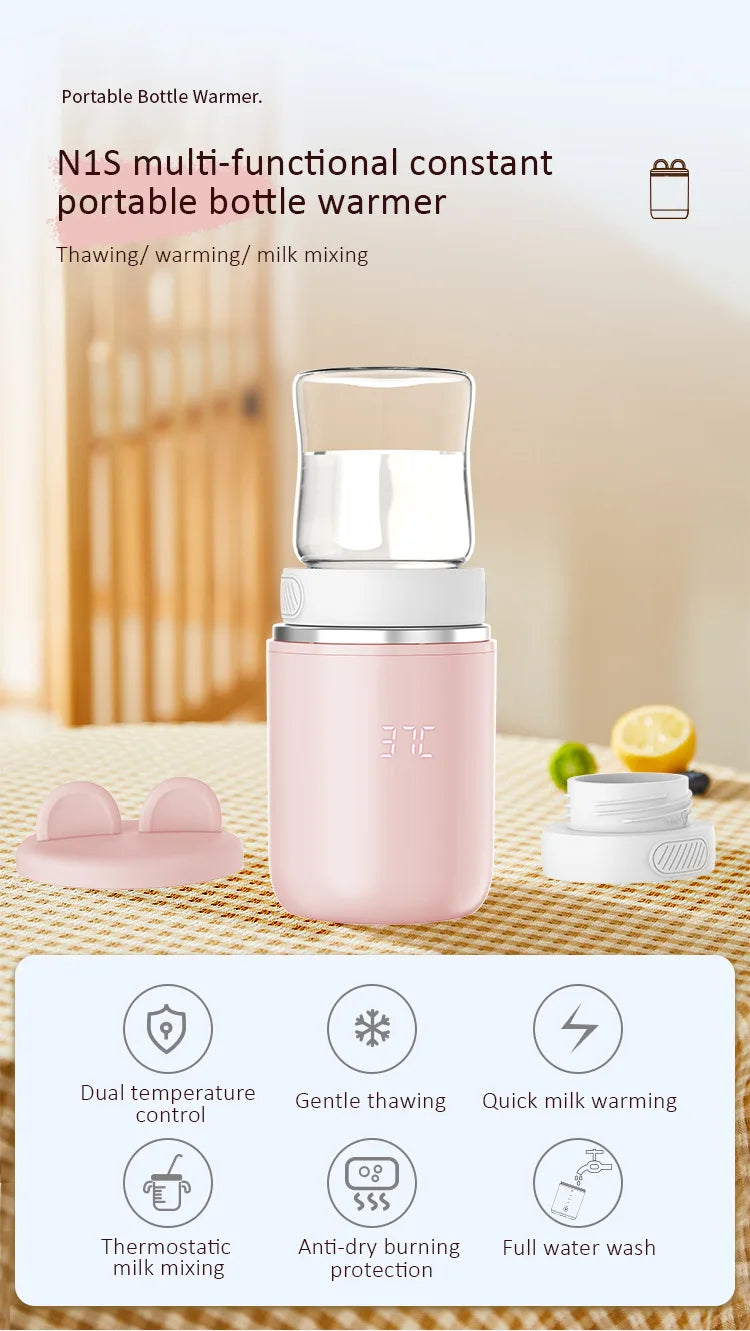 All-in-One USB Baby Bottle Warmer