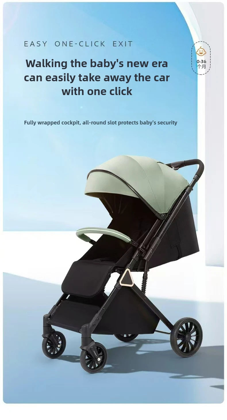 2025 QQ1 Foldable Baby Stroller