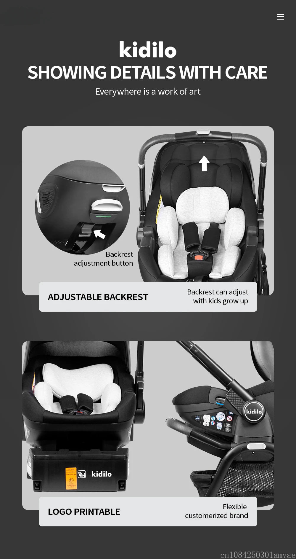 3-in-1 Baby Stroller