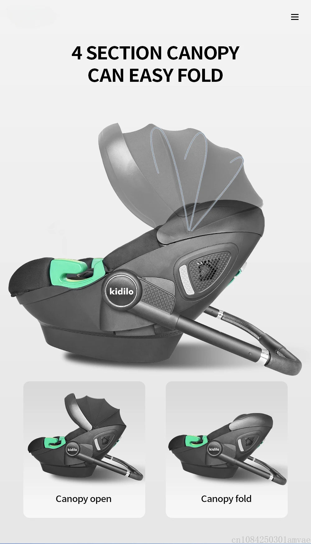 3-in-1 Baby Stroller