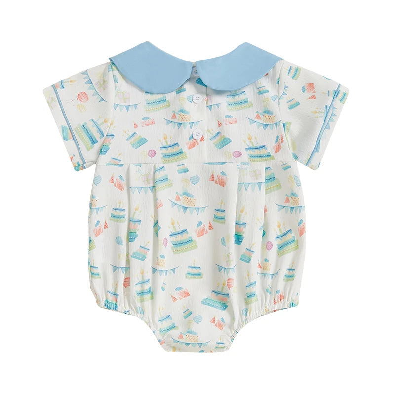 Pudcoco Baby Boy Romper 
