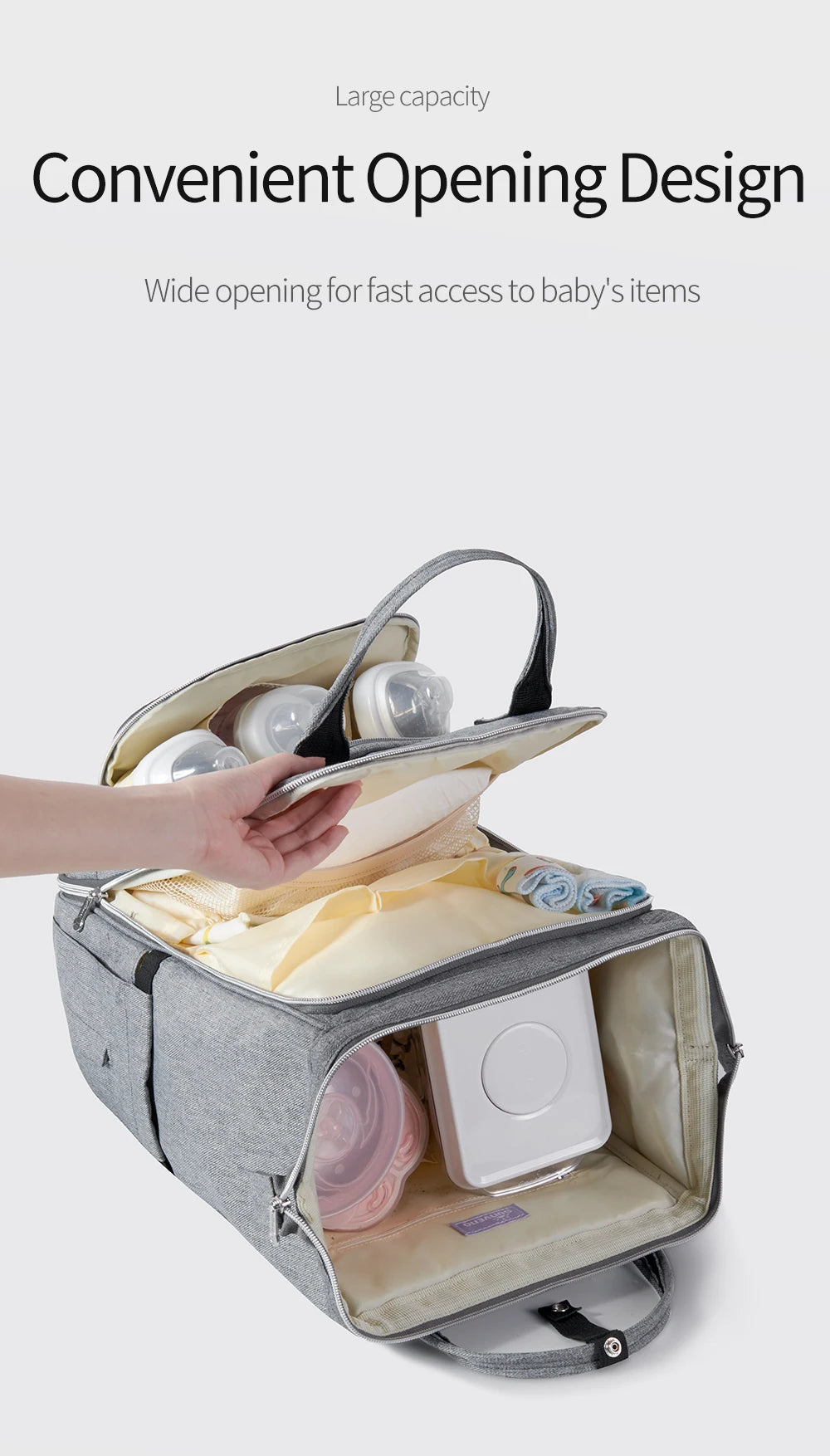Sunveno Diaper Bag